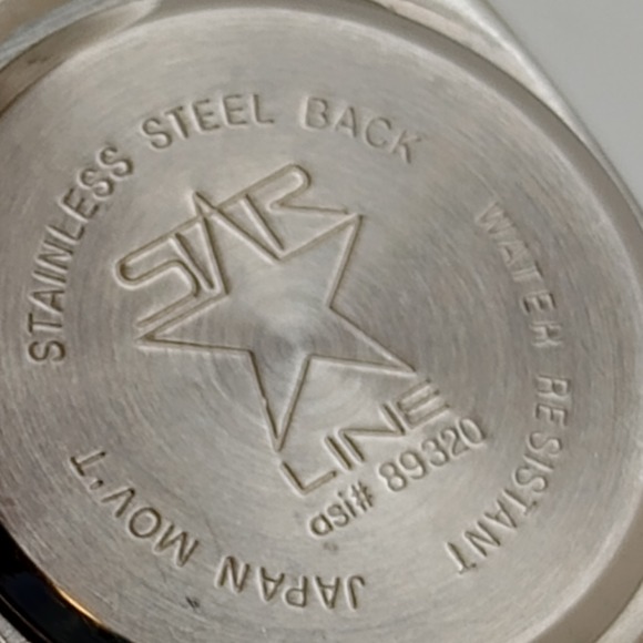 Atronic STAR Line 89320 Watch Graphic Dial Stainless Steel New Battery Rare - Picture 4 of 12